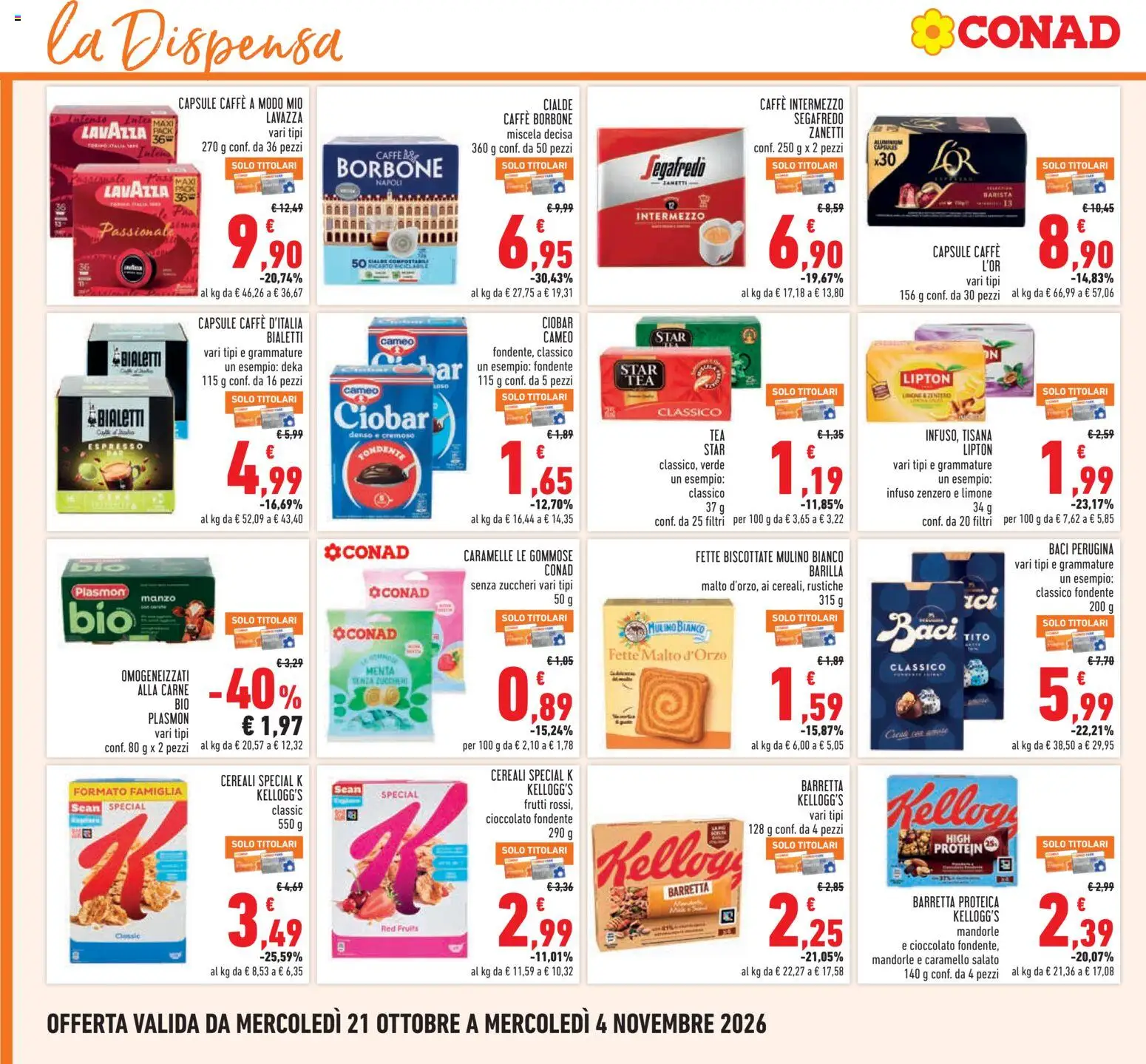 Volantino Conad del 21/10/2026 | Pagina: 16