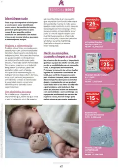 Pré-visualização Auchan Revista Longevidade e Especial Bebe válido de 02/09/2026 | Página: 47 | Produtos: Creme hidratante, Fraldas, Peluches, Leite