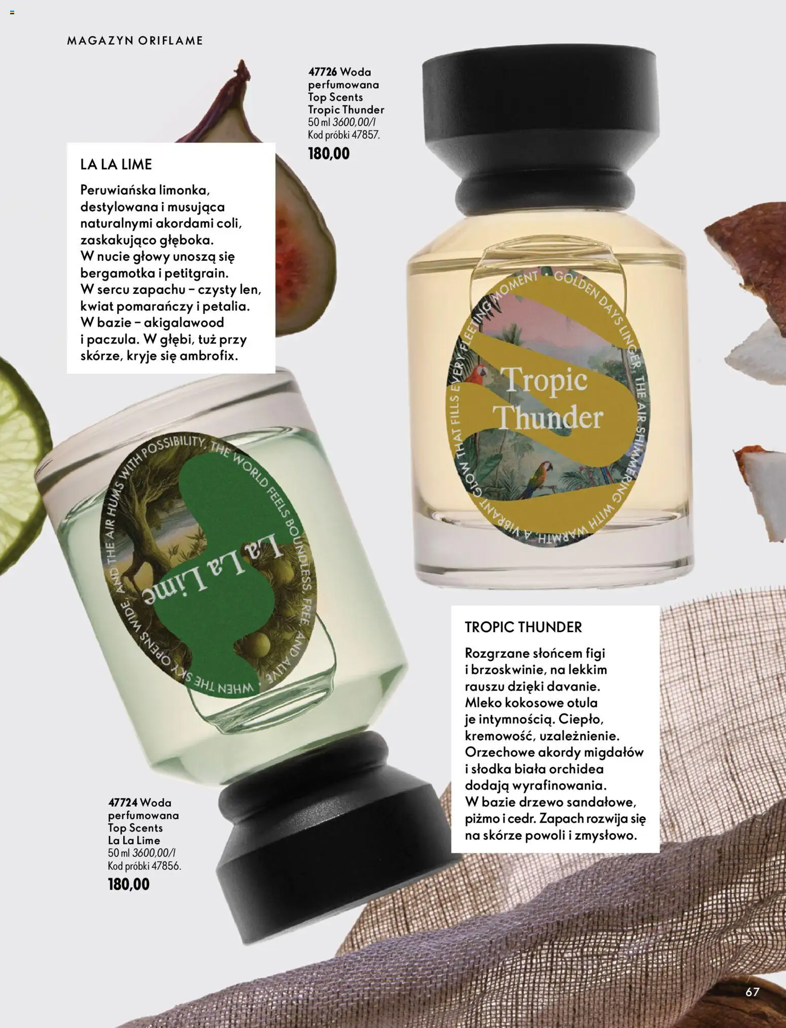 Oriflame Katalog 14 2026 od 30.09.2026 | Strona: 67 | Produkty: Top, Zapach, Mleko, Figi
