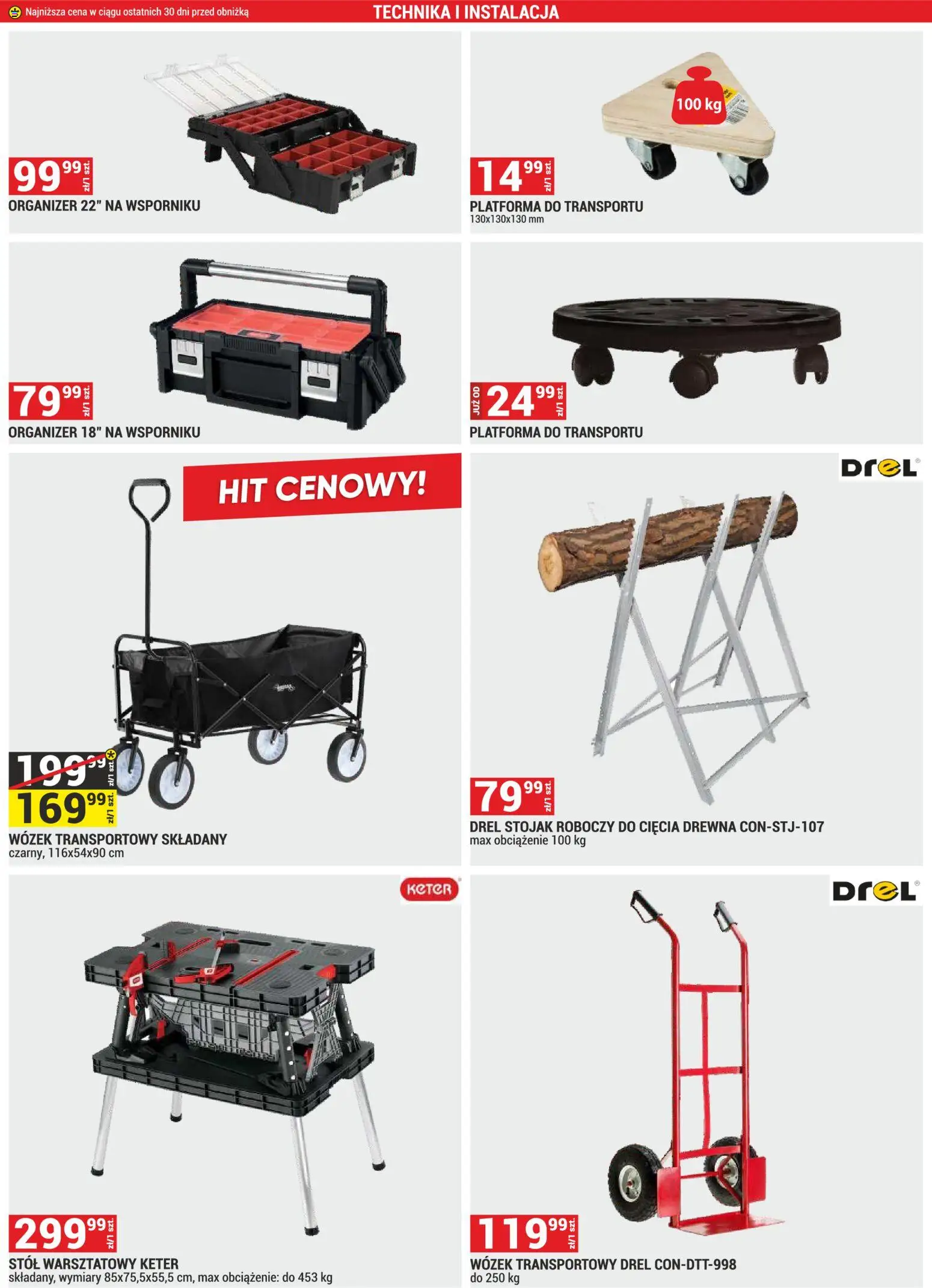 Merkury Market gazetka od 01.09.2026 | Strona: 54 | Produkty: Wózek transportowy, Stół