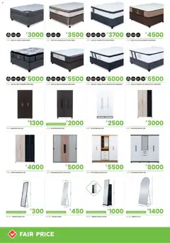 Fair Price specials catalogue – valid from 01/10/2026 | Page: 6 | Products: Wardrobe, Brandy, Mirror
