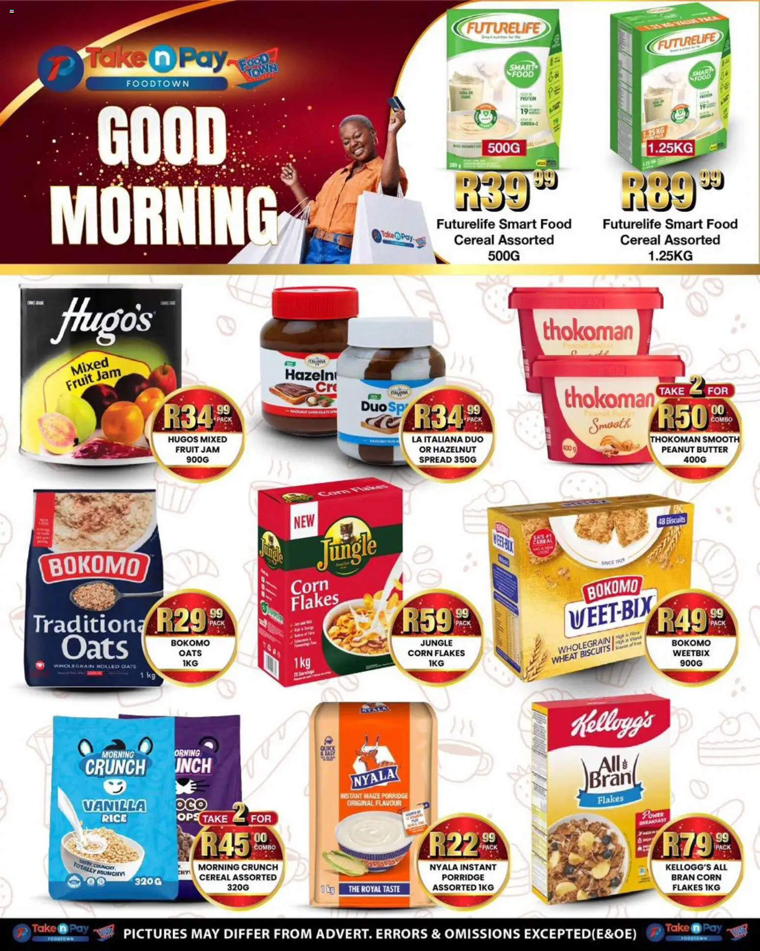 New Take n Pay catalogue – valid from 01.06.2026 | Page: 10 | Products: Corn, Oats, Biscuits, Fruit