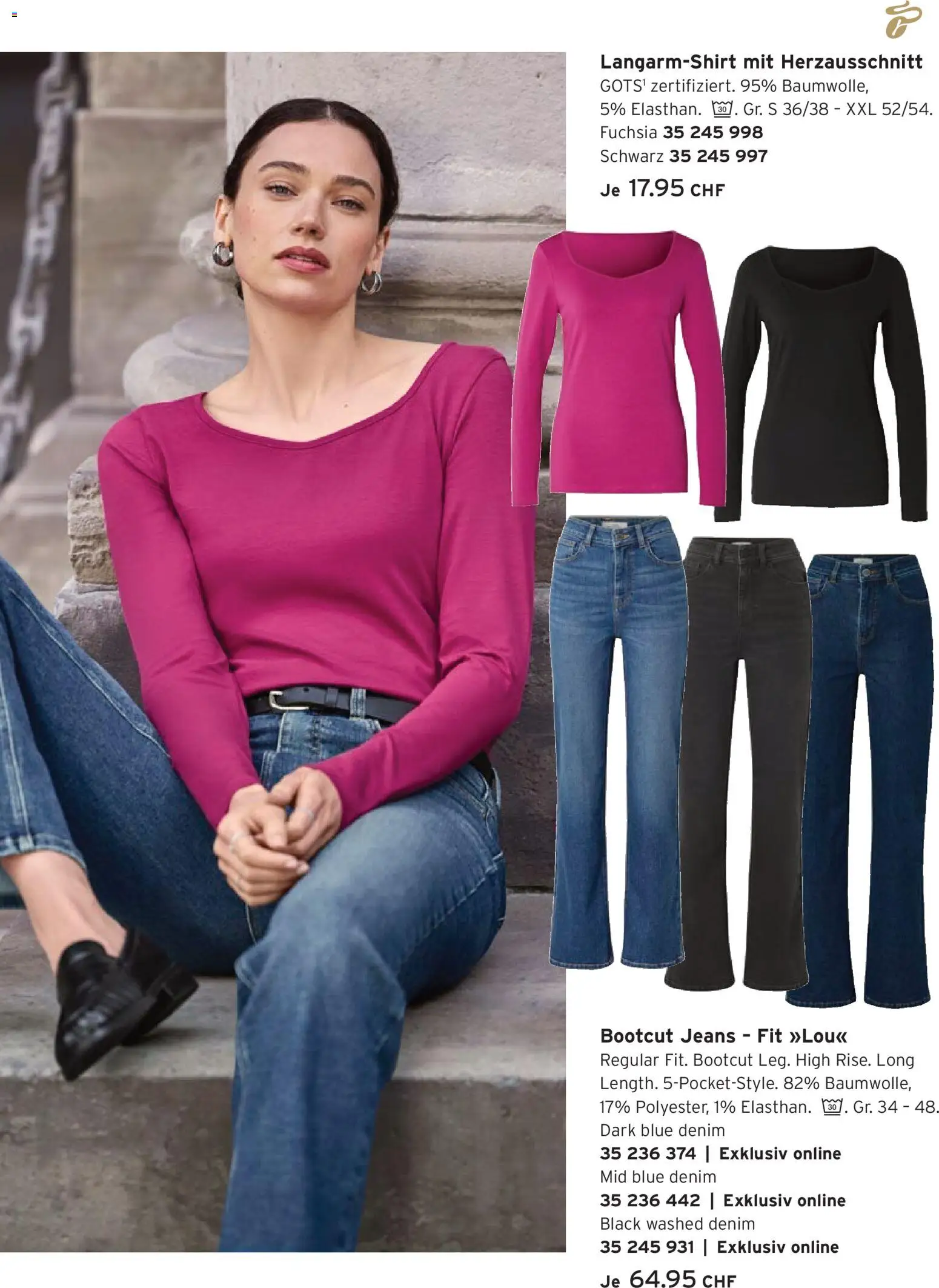 Tchibo aktionen – gültig ab 27.10.2026 | Seite: 7 | Produkte: Jeans, Langarmshirt