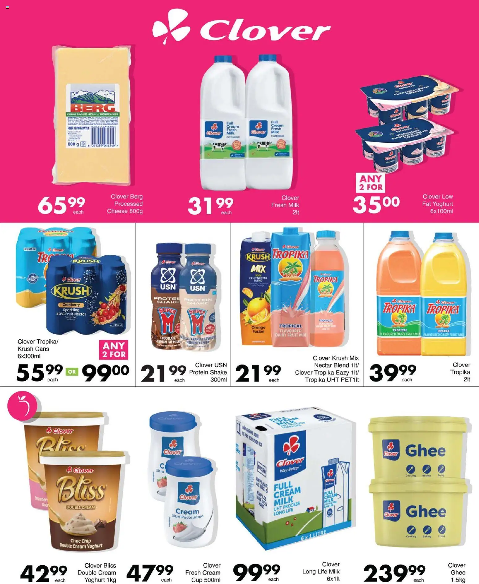 New Save catalogue – valid from 29/09/2026 | Page: 5 | Products: Protein, Cheese, Cream cream, Fruit