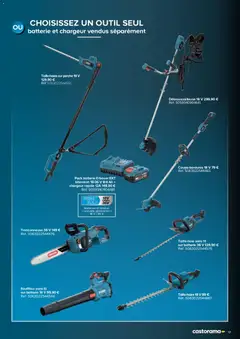 Castorama - Prévisualisation de Castorama Outils motorisés de jardin et nettoyeurs haute pression valide à partir de 26/02/2026 | Page: 17