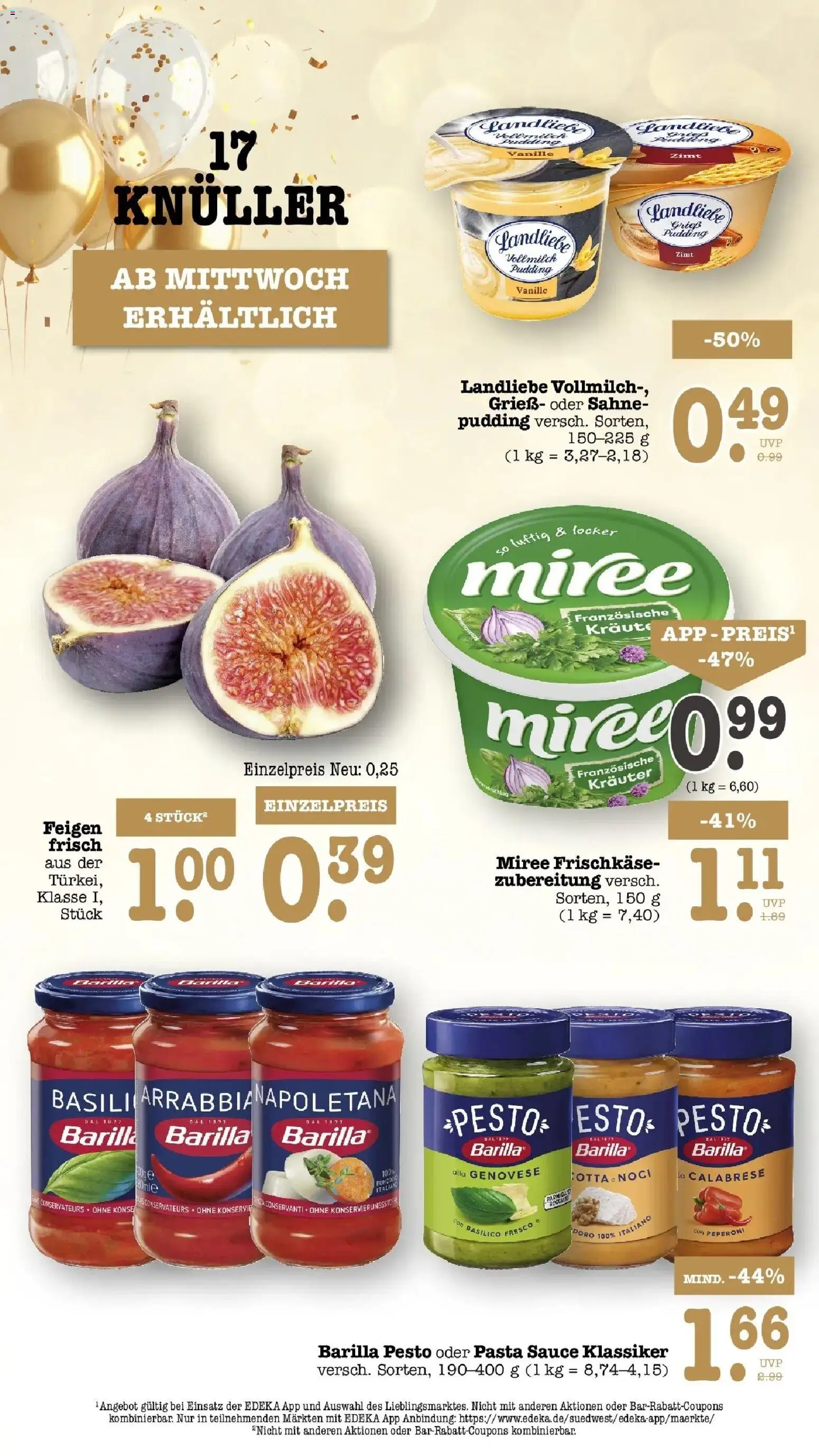 Edeka Prospekt Heidelberg (ab 28.09.2026) » Angebote Online | Seite: 64 | Produkte: Grieß, Vanille, Feigen, Frischkase
