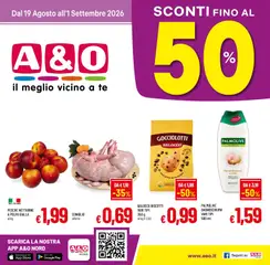 Anteprima del volantino A&O volantino valido a partire dal 19/08/2026