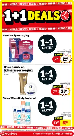 Sanex Whole Body deodorant, 2 x deospray Whole Body Freshness 150 ml - Voorbeeld van een folder van Kruidvat, geldig van 12.05.2026 | Pagina: 7