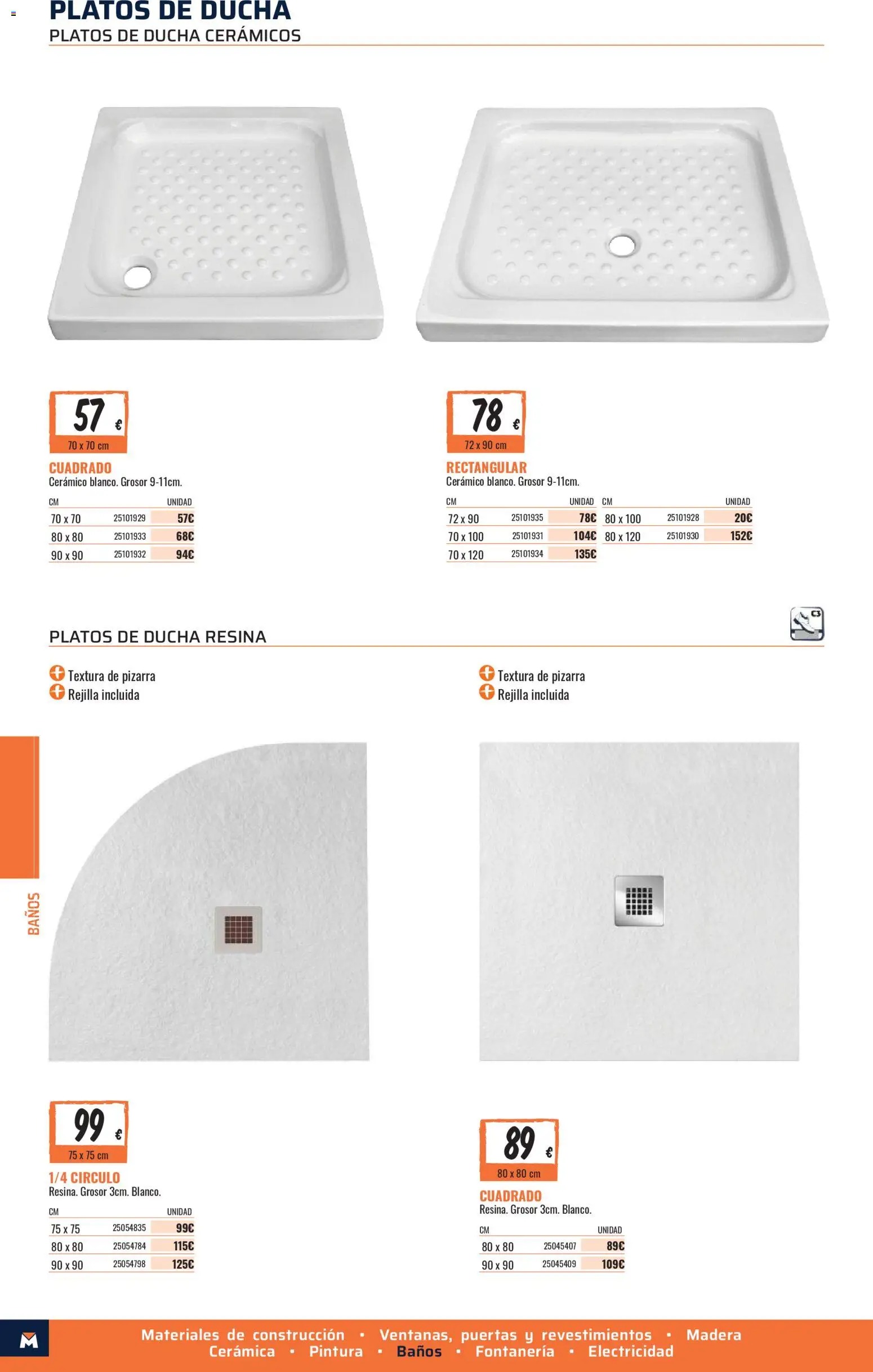 Obramat - Reformas Otono Imprenta Almacenes 32 Lugo 2026 │ válido desde el 09/10/2026 | Página: 56 | Productos: Ducha, Puertas