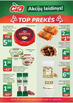 ČIA MARKET leidinys galioja nuo 2026.10.13