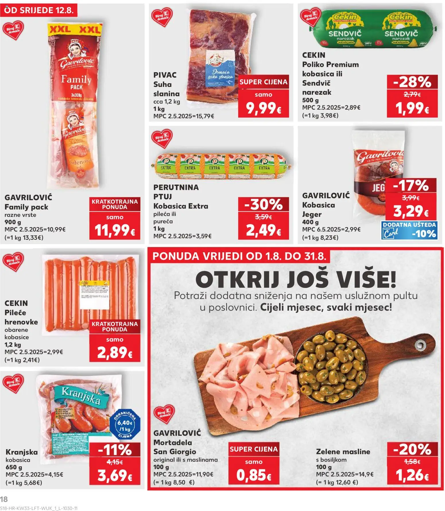 Kaufland katalog | vrijedi od 12.08.2026 | Stranica: 18