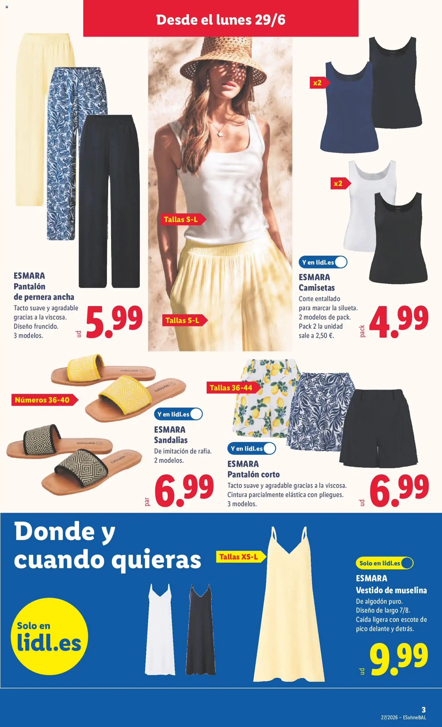 Lidl folleto de bazar │ válido desde el 29/06/2026 | Página: 9