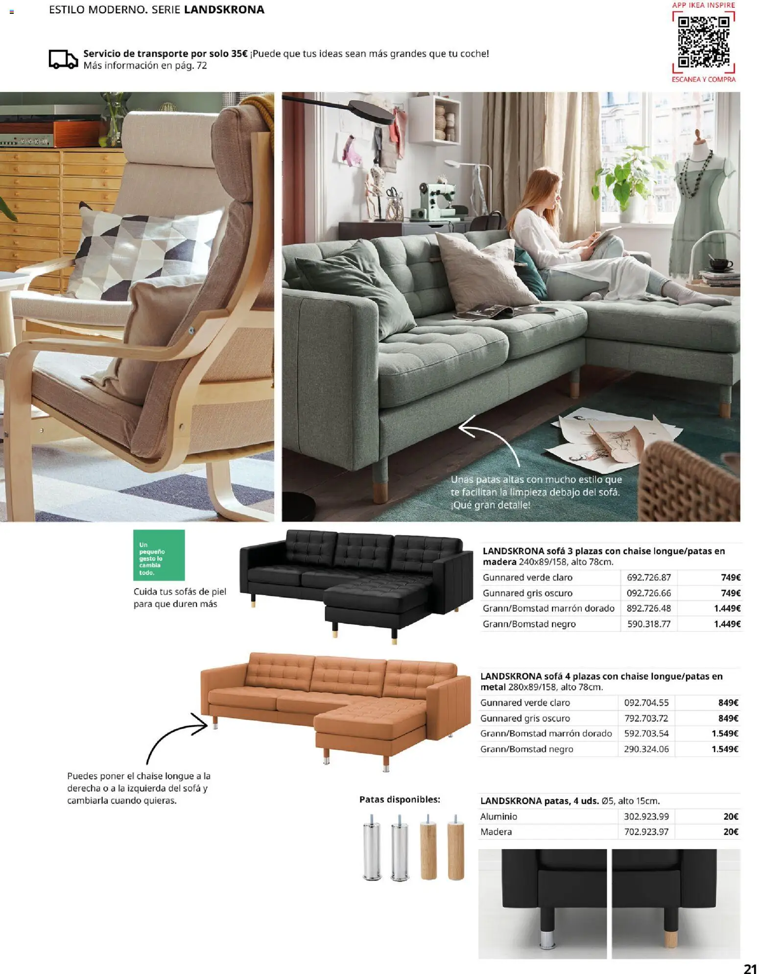 IKEA - Sofás │ válido desde el 28/09/2026 | Página: 21 | Productos: Sofás, Té, Sofá