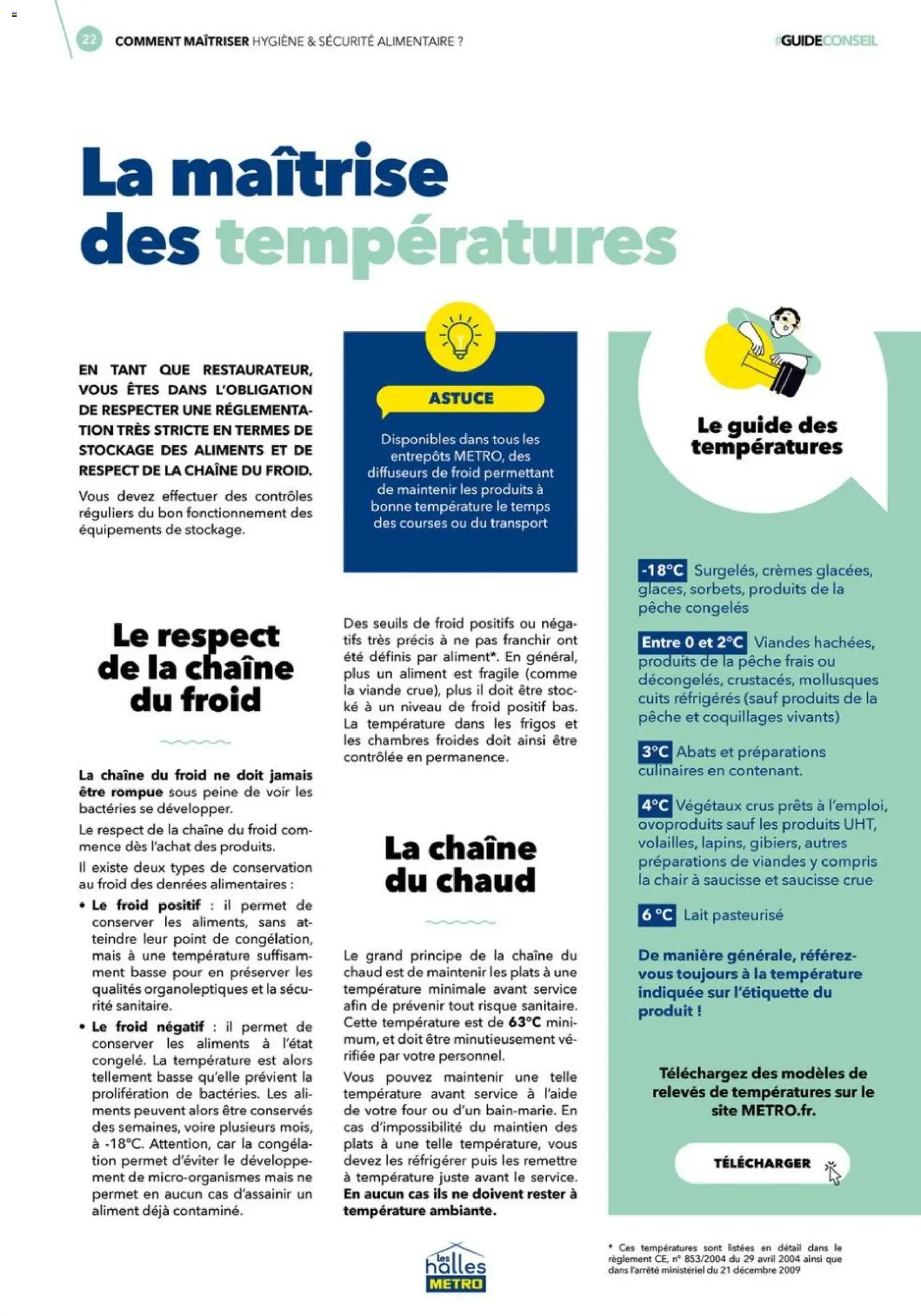 {H1} | Page: 22 | Produits: Coquillages, Conserves, Lait, Viande