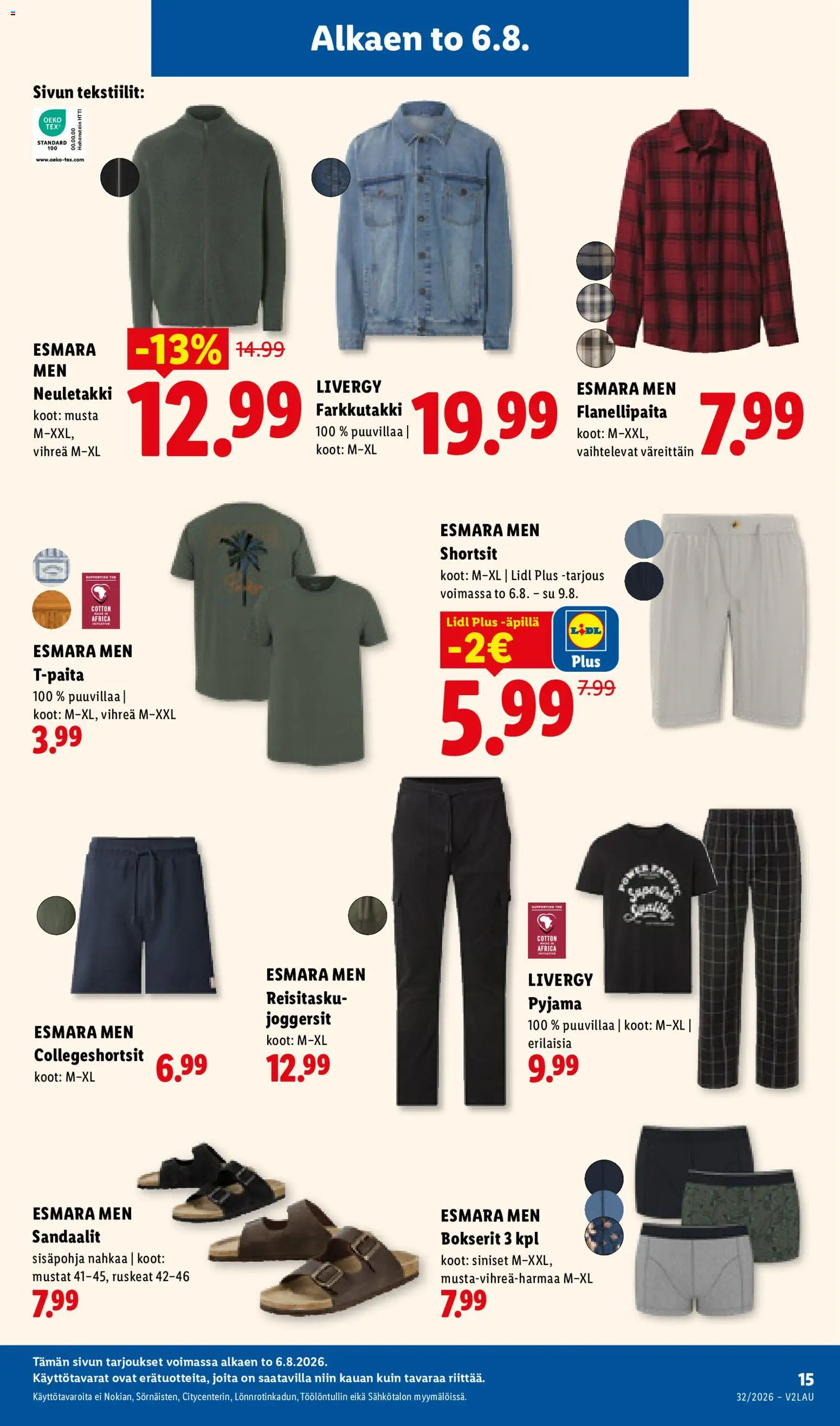 Lidl tarjoukset - Rovaniemi – voimassa 06/08/2026 alkaen | Sivu: 19