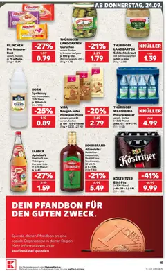 Kaufland Prospekt Schmalkalden ab 24.09.2026 gültig | Seite: 15