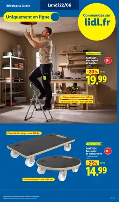 LIDL - Prévisualisation de PARKSIDE Marchepied à 2 marches, PARKSIDE Marchepied à 2 marches valide à partir de 18.06.2026 | Page: 53