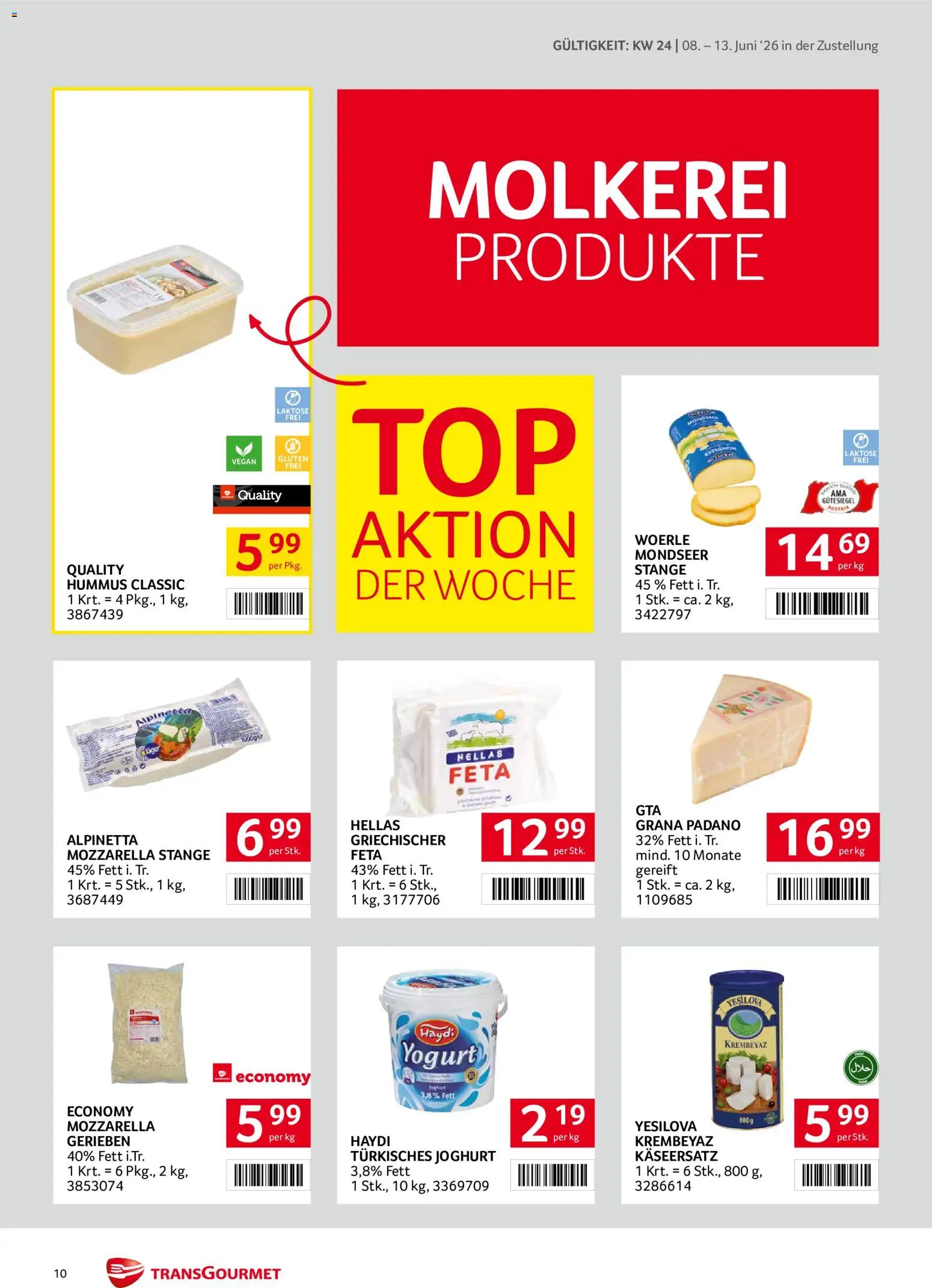 Transgourmet Zustellaktion gültig ab 08.06.2026 | Seite: 10