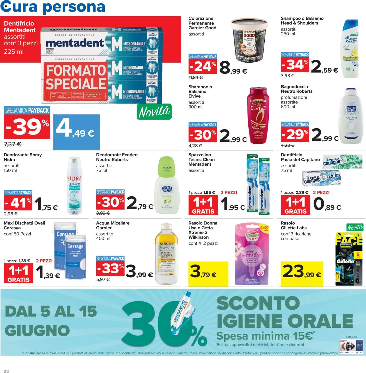 Volantino Carrefour del 05.06.2026 | Pagina: 22