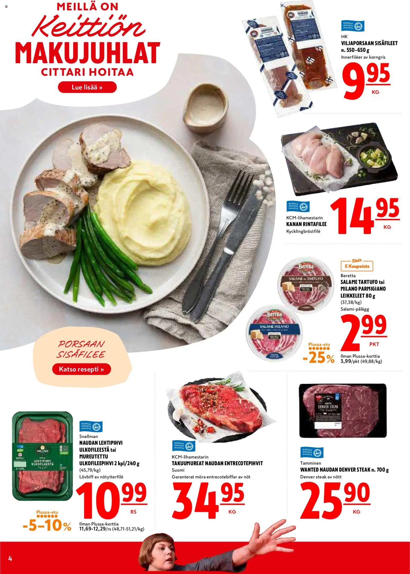 K-Citymarket tarjoukset – voimassa 22/10/2026 alkaen | Sivu: 4