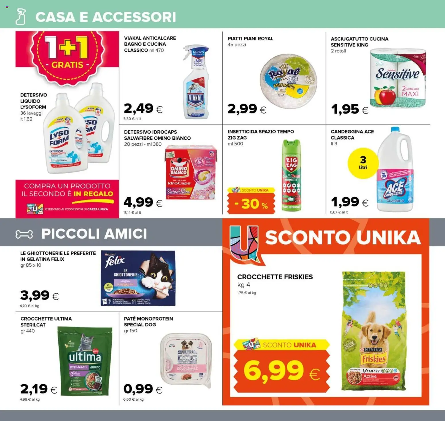 Volantino Oasi del 16/07/2026 | Pagina: 18 | Prodotti: Microonde, Maiale, Anticalcare, Asciugatutto