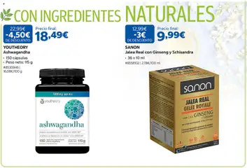 Vista previa Costco Ayuda válido desde el 18/08/2026 | Página: 3 | Productos: Cápsulas, Ashwagandha, Ingredientes, Peso