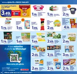 Anteprima del volantino SIGMA volantino Superstore valido a partire dal 10/09/2026 | Pagina: 10 | Prodotti: Formaggio grattugiato, Merluzzo, Carciofi, Omega