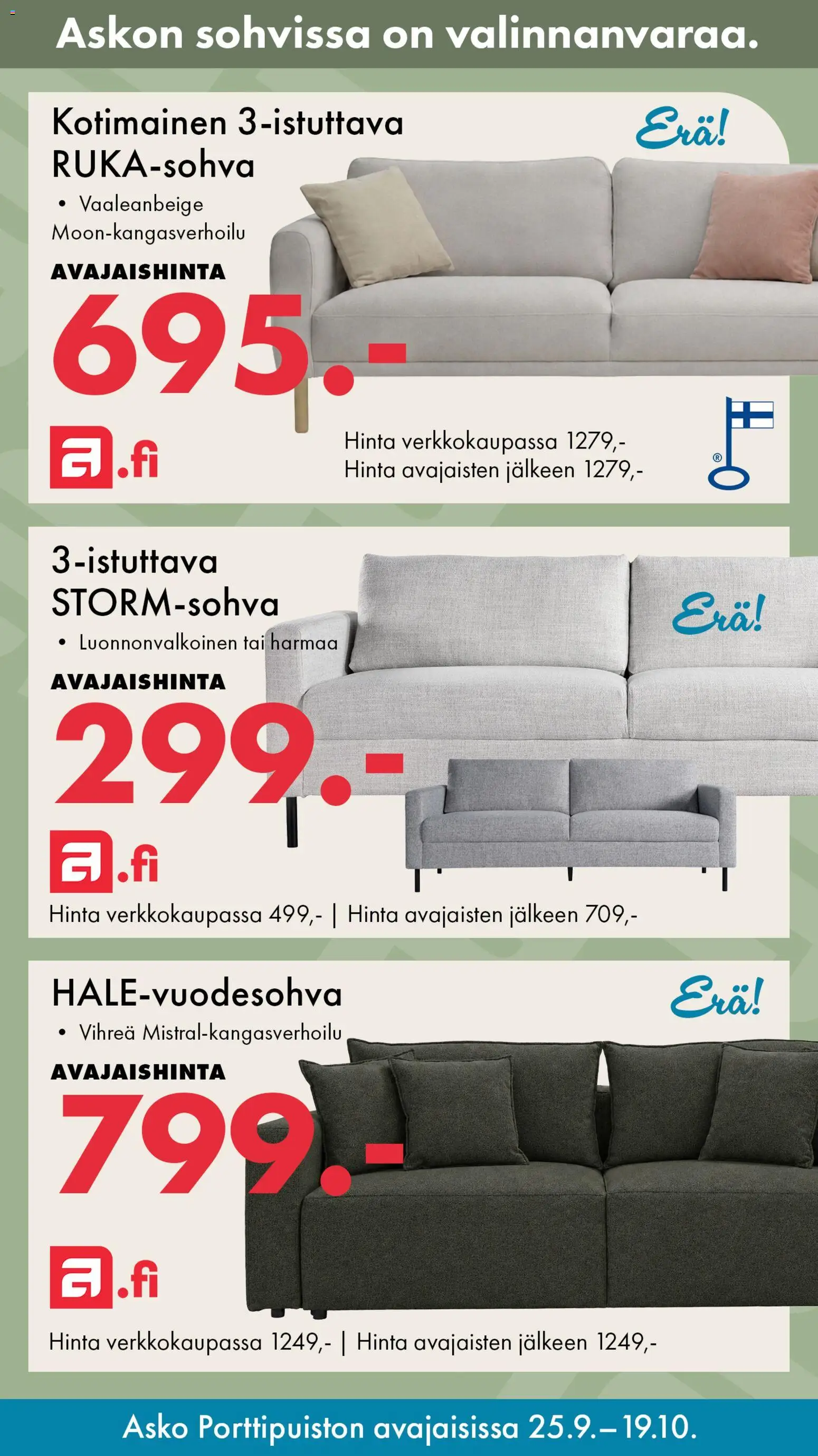 Asko tarjoukset – voimassa 25/09/2026 alkaen | Sivu: 13