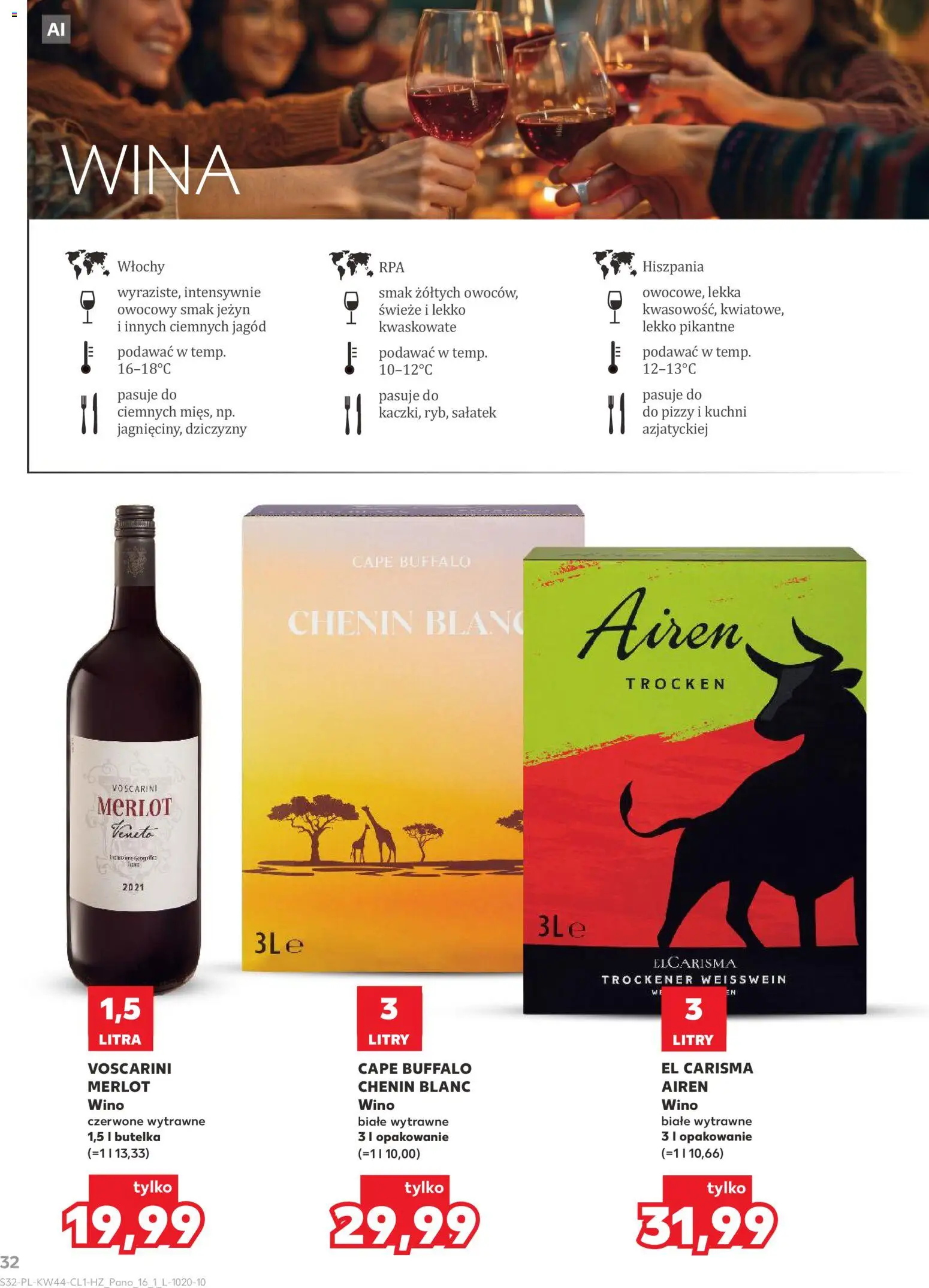 Kaufland Polsko leták - Barek od 29.10.2026 | Strana: 32 | Produkty: Merlot