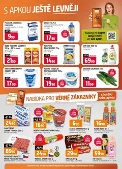 Náhled letáku Trefa leták od 14.10.2026 | Strana: 12 | Produkty: Mléko, Smetanový jogurt, Jogurt, Okurka salátová