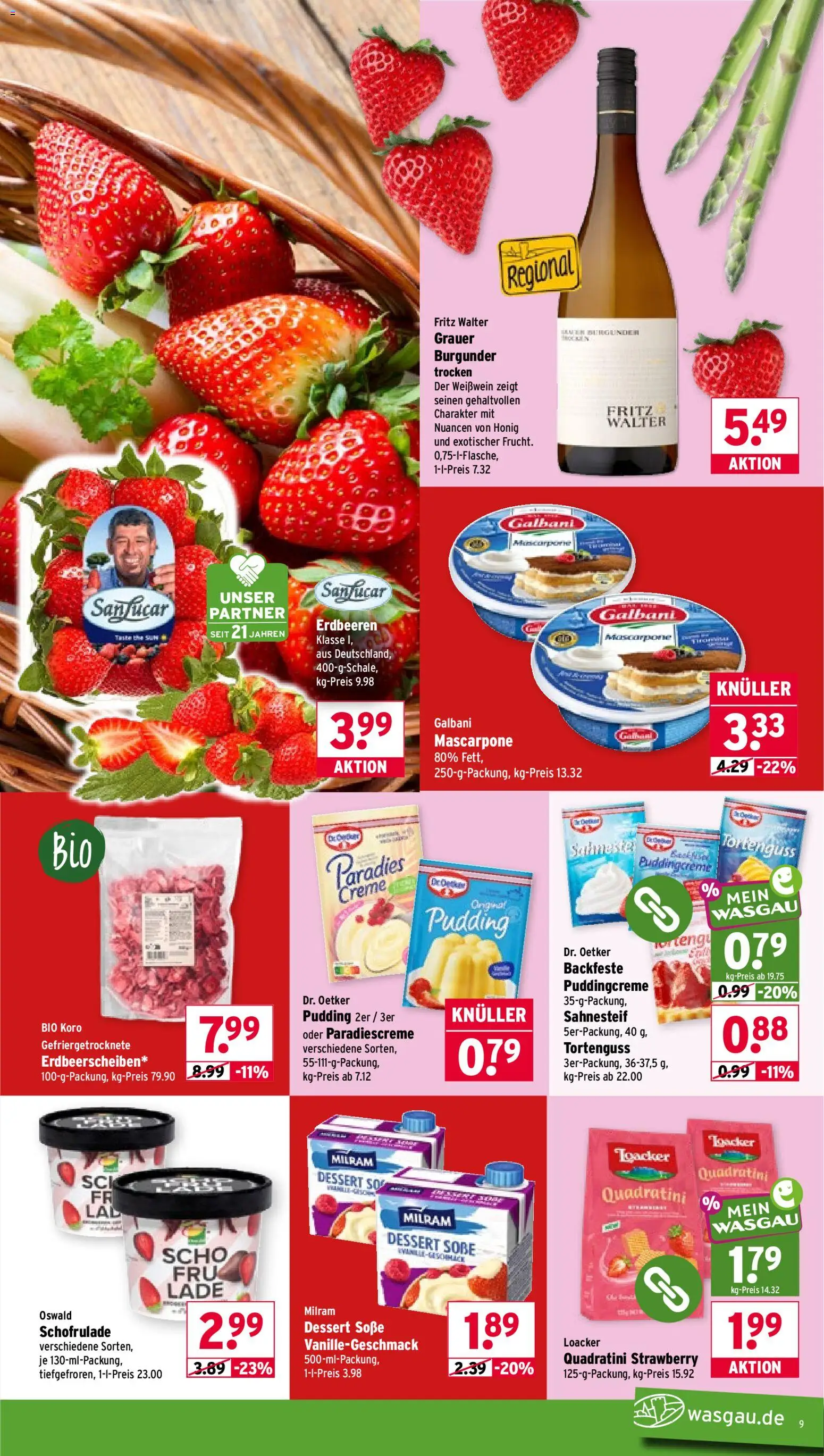 Wasgau Prospekt 	 – gültig ab 18.05.2026 | Seite: 9