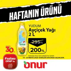 19.05.2026 tarihinden itibaren geçerli olan Onur Market kataloğu önizlemesi