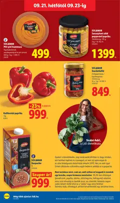 Lidl akciós újság - amely érvényes a következő dátumtól: 2026.09.17. | Oldal: 64