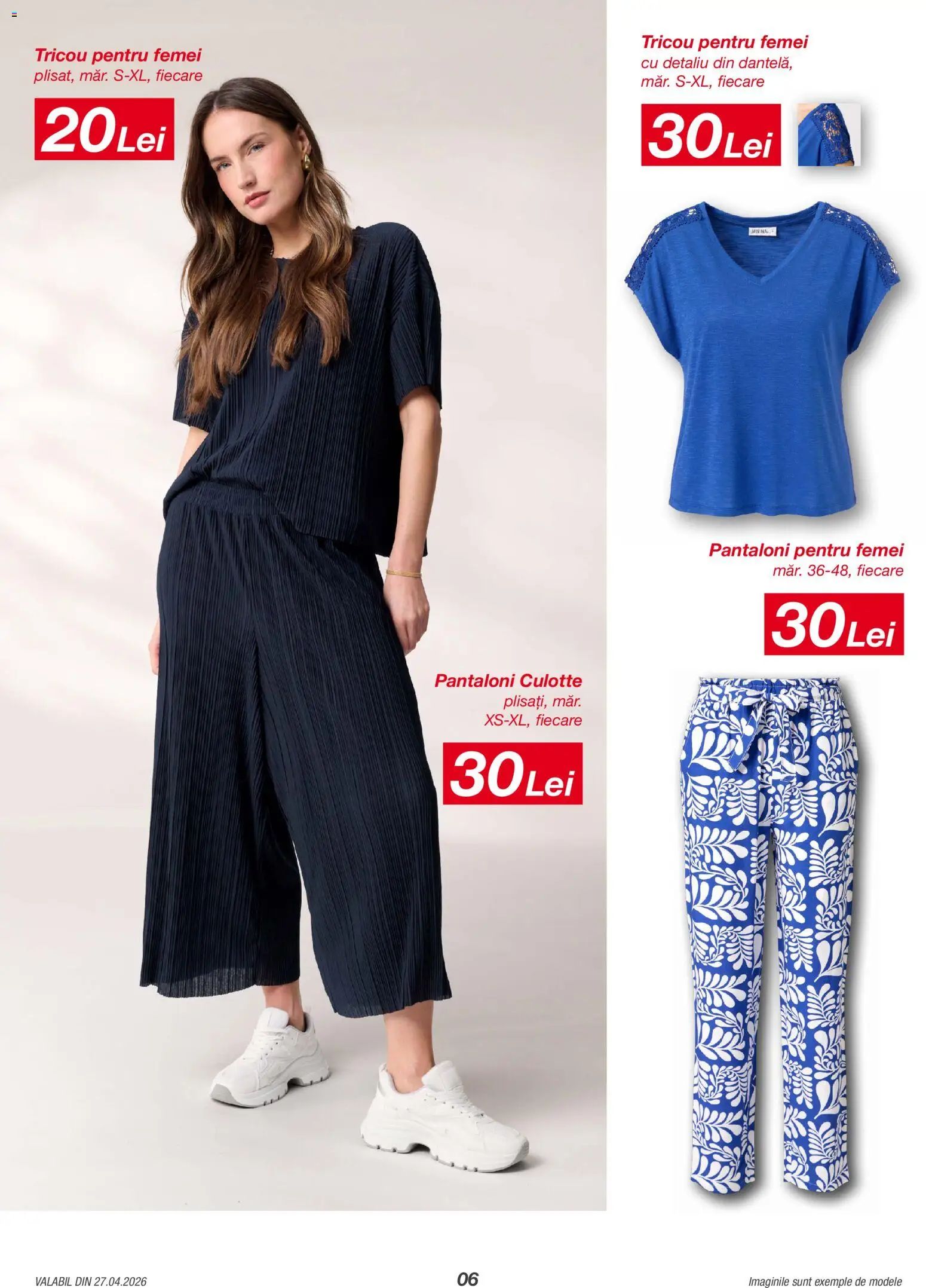 Noul catalog Kik – valabil de la 27.04.2026 | Pagină: 6 | Produse: Tricou, Pantaloni