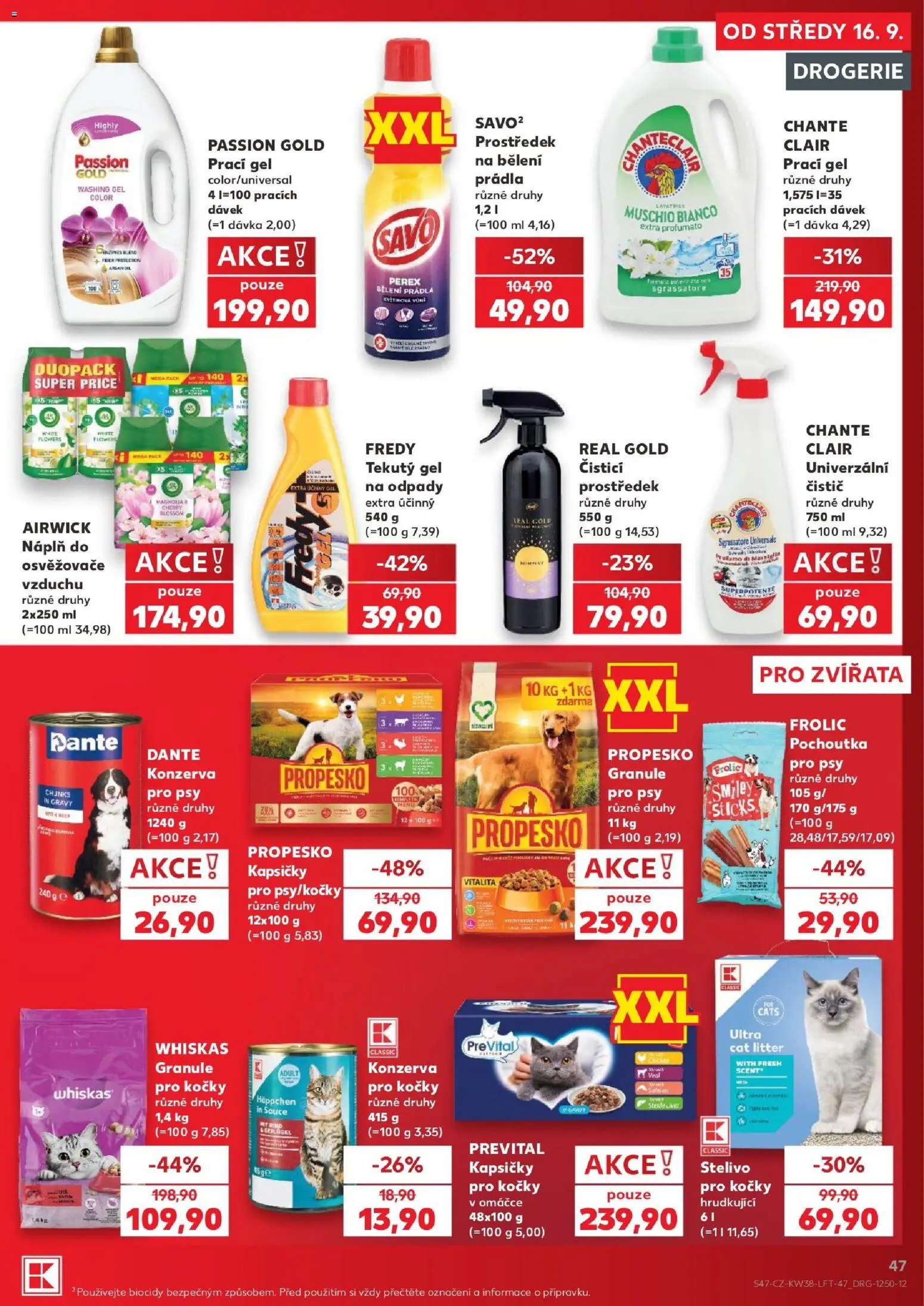 Kaufland leták od 16.09.2026 | Strana: 47