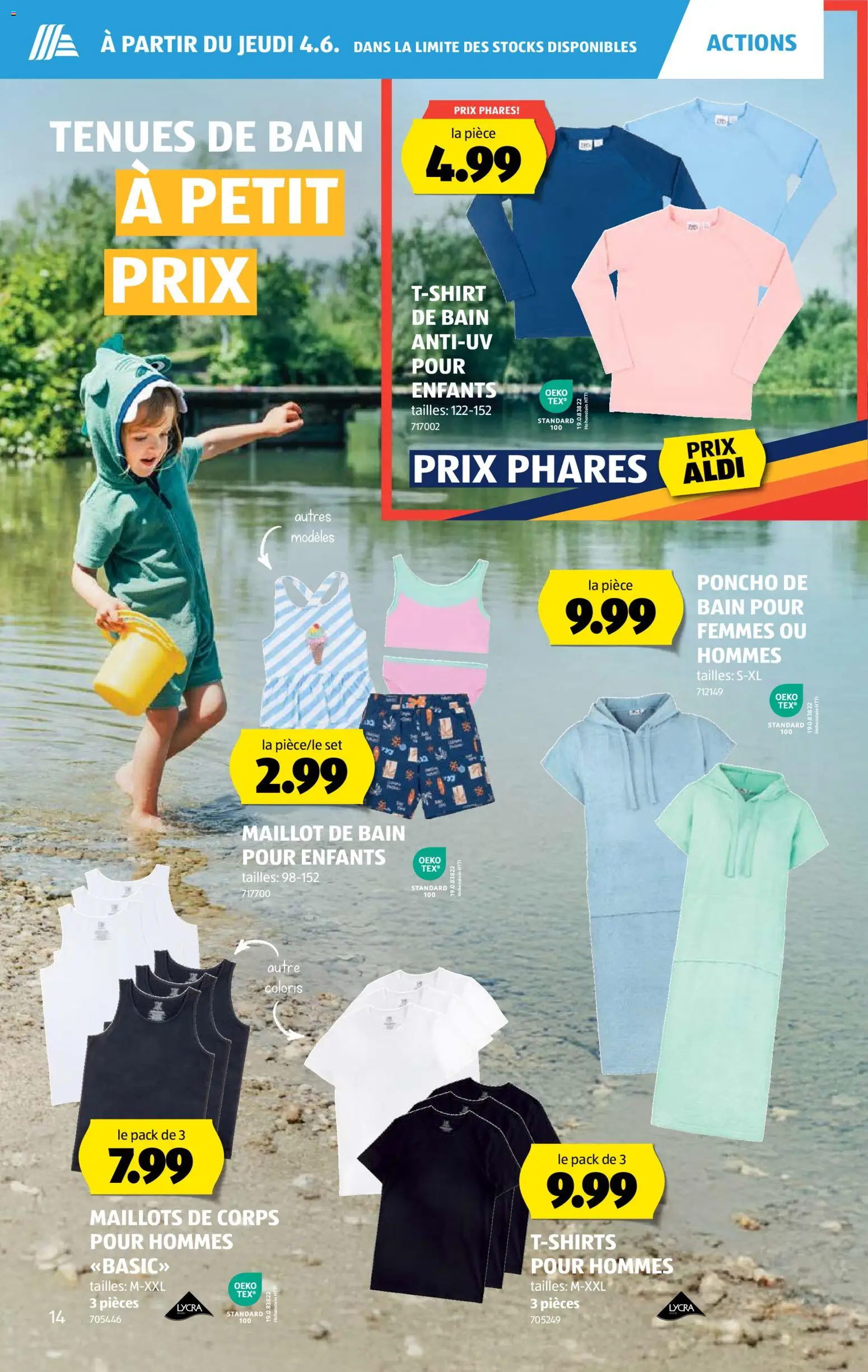Aldi aktionen FR – gültig ab 04.06.2026 | Seite: 14 | Produkte: Poncho