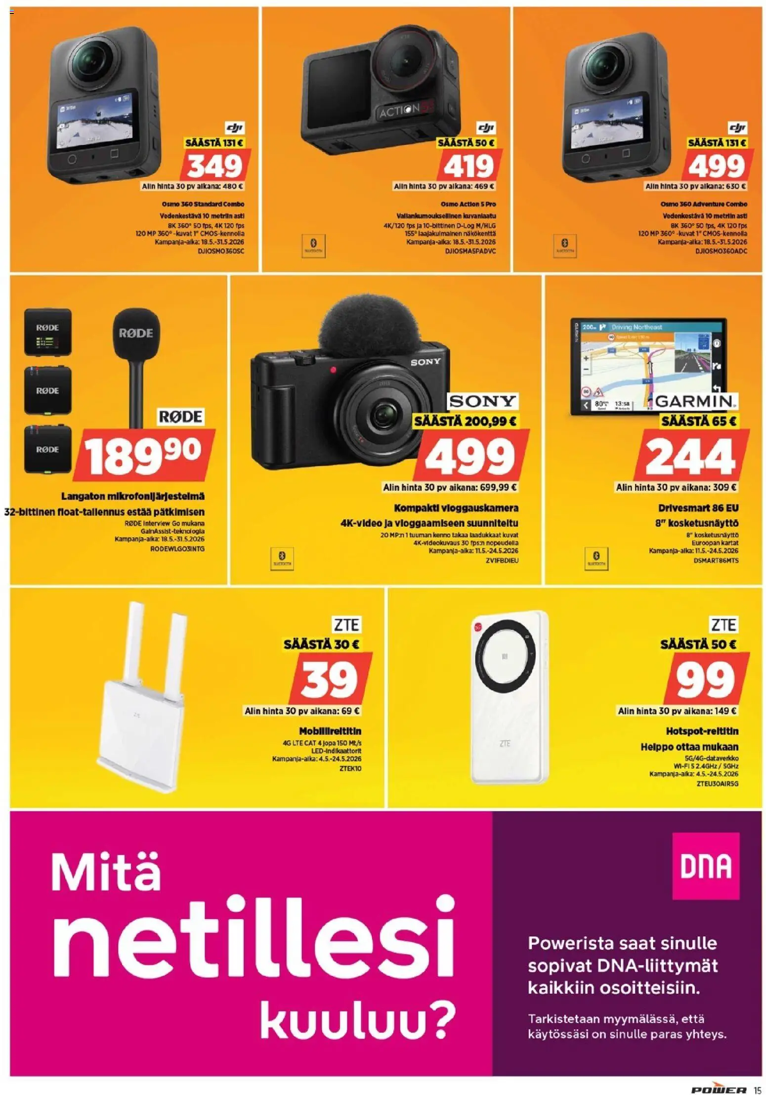 Power tarjoukset – voimassa 24.05.2026 alkaen | Sivu: 15