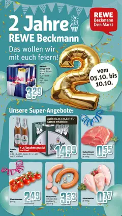 Rewe Prospekt Gladbeck ab 05.10.2026 gültig