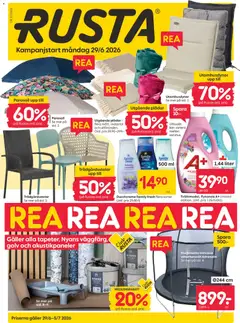 Rusta erbjudanden - Förhandsvisning av reklamblad från butik Rusta aktuell från 29/06/2026