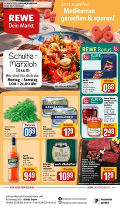 Rewe Prospekt Issum ab 31.08.2026 gültig