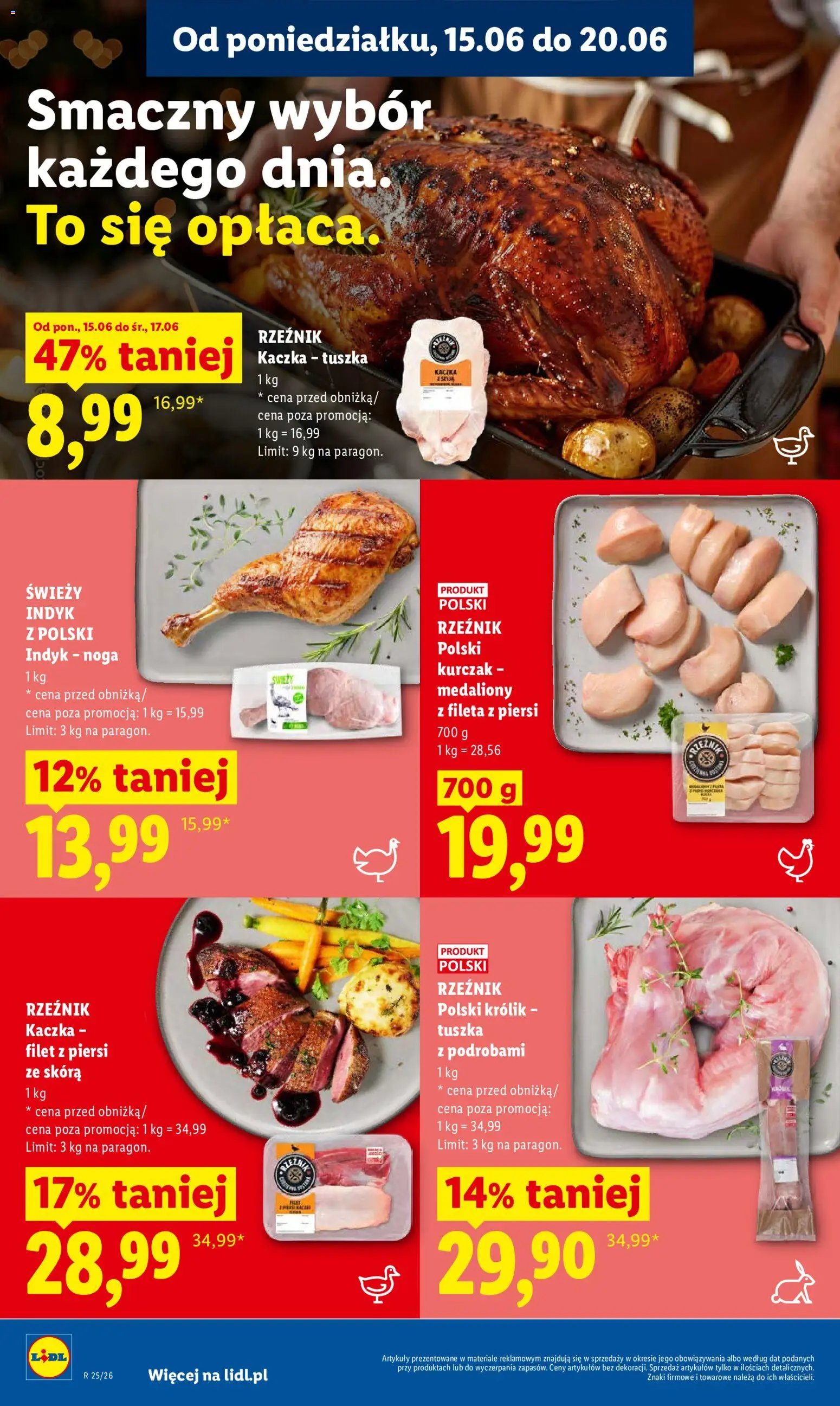 Lidl Polsko leták od 15.06.2026 | Strana: 58 | Produkty: Filet
