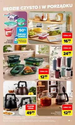 Pogląd oferty "Carrefour gazetka - Stylowy dom" - ważna od 07.09.2026 | Strona: 11 | Produkty: Karta, Żywność, Czajnik, Pojemnik na żywność