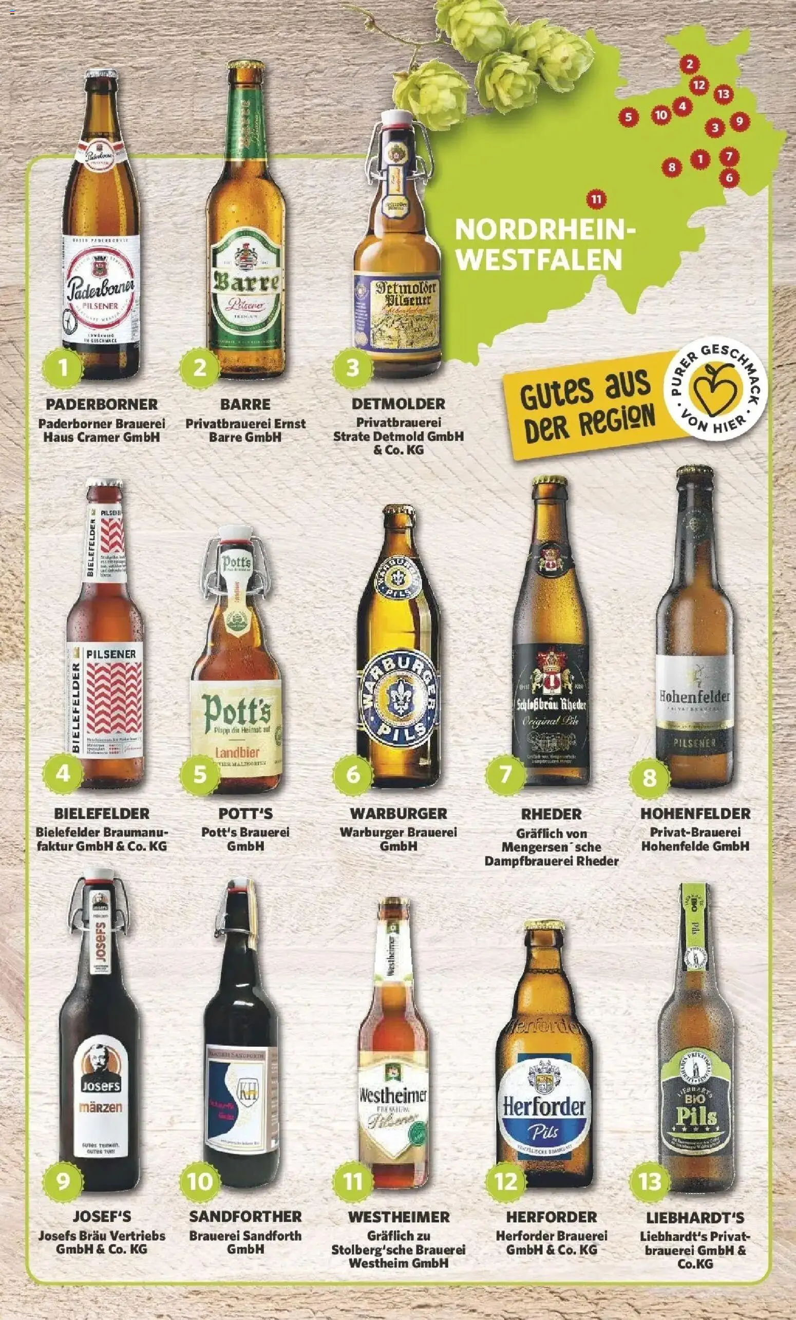Combi Prospekt Borchen (ab 03.08.2026) zum Blättern | Seite: 23 | Produkte: Pils, Tür