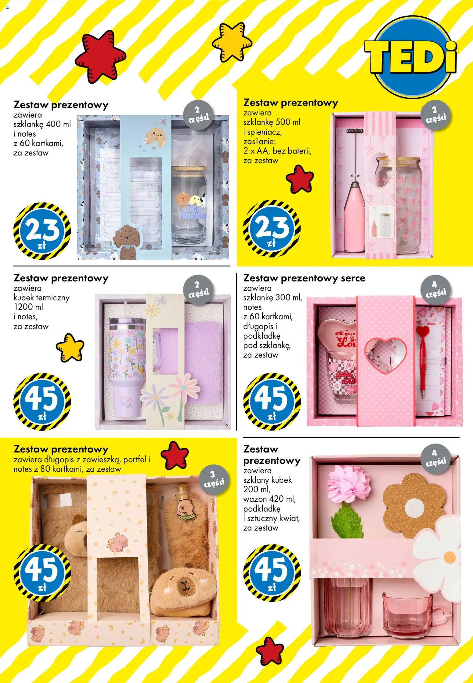 TEDi gazetka od 23.10.2026 | Strona: 3 | Produkty: Portfel, Kubek termiczny, Wazon