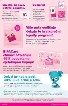 Bipa katalog BIPACard - Pregled kataloga iz trgovine Bipa, vrijedi od 01.05.2026 | Stranica: 15