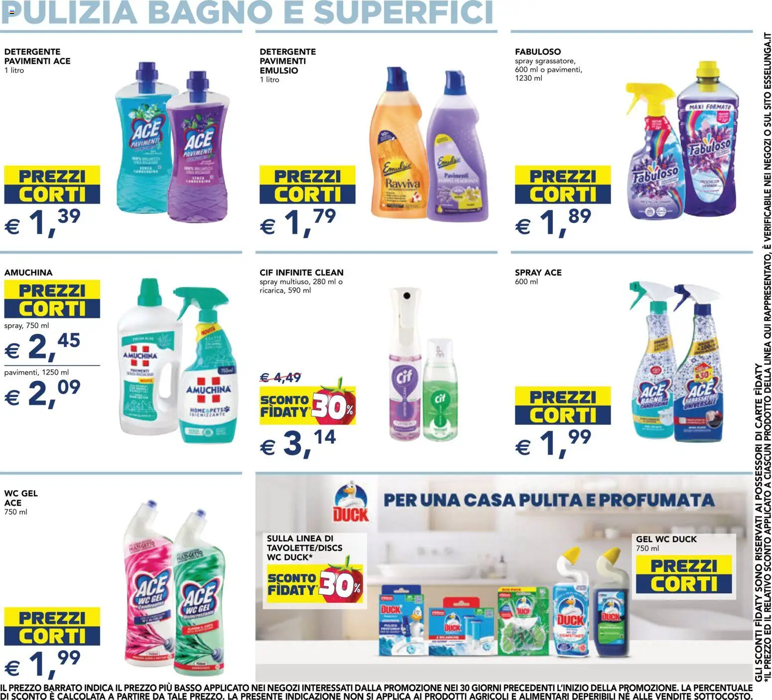 Volantino Esselunga S del 18.06.2026 | Pagina: 14 | Prodotti: Detergente, WC, Bagno