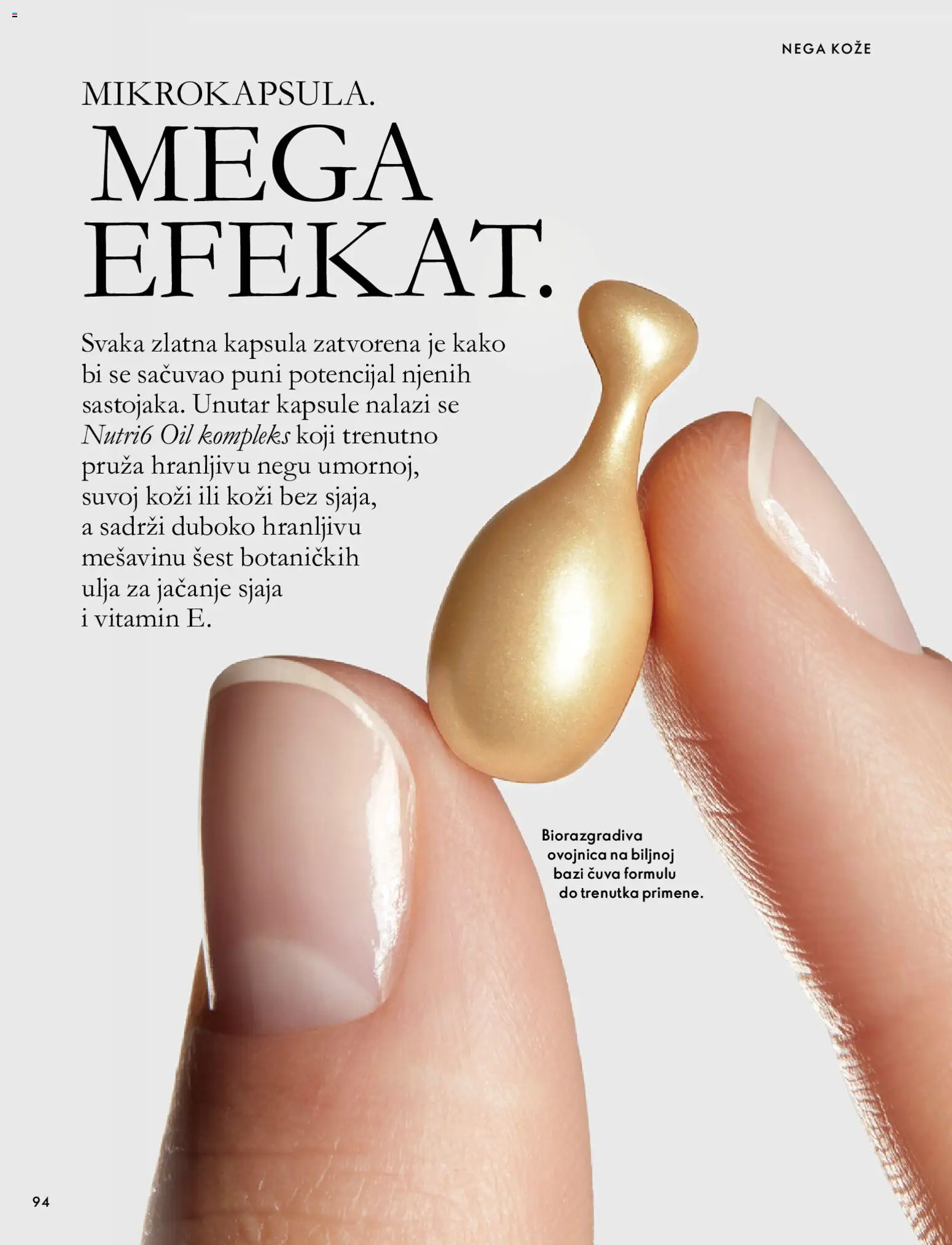 Oriflame katalog - važi od 18.11.2026 | Strana: 94 | Proizvode: Kapsula, Kapsule
