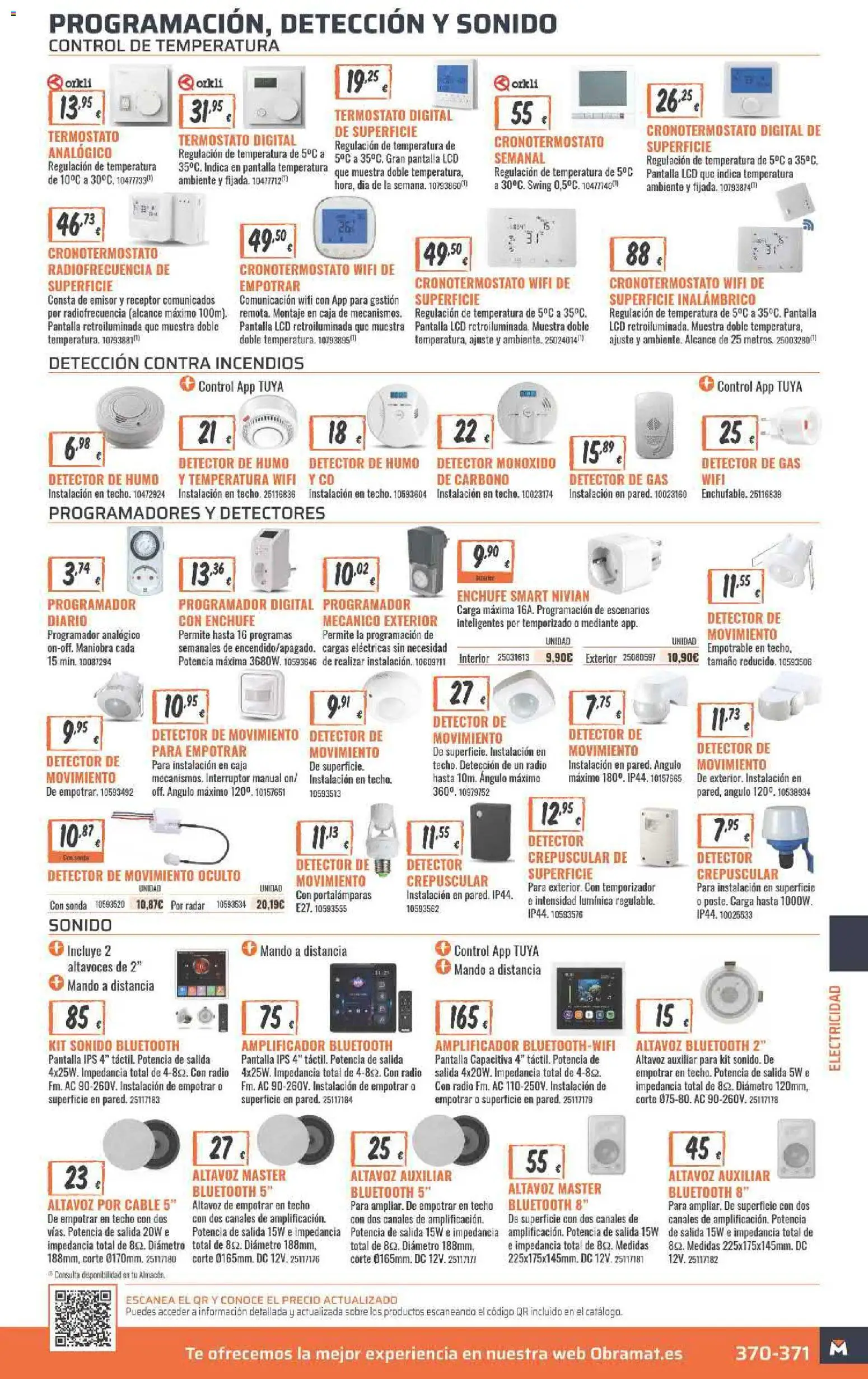 Obramat folleto │ válido desde el 23.03.2026 | Página: 371 | Productos: Té, Radio, Cable, Caja