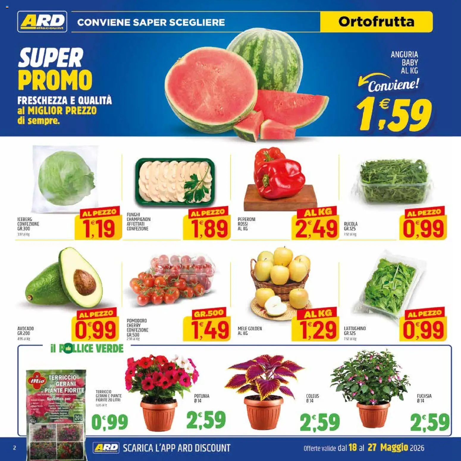 Volantino ARD Discount del 18.05.2026 | Pagina: 2