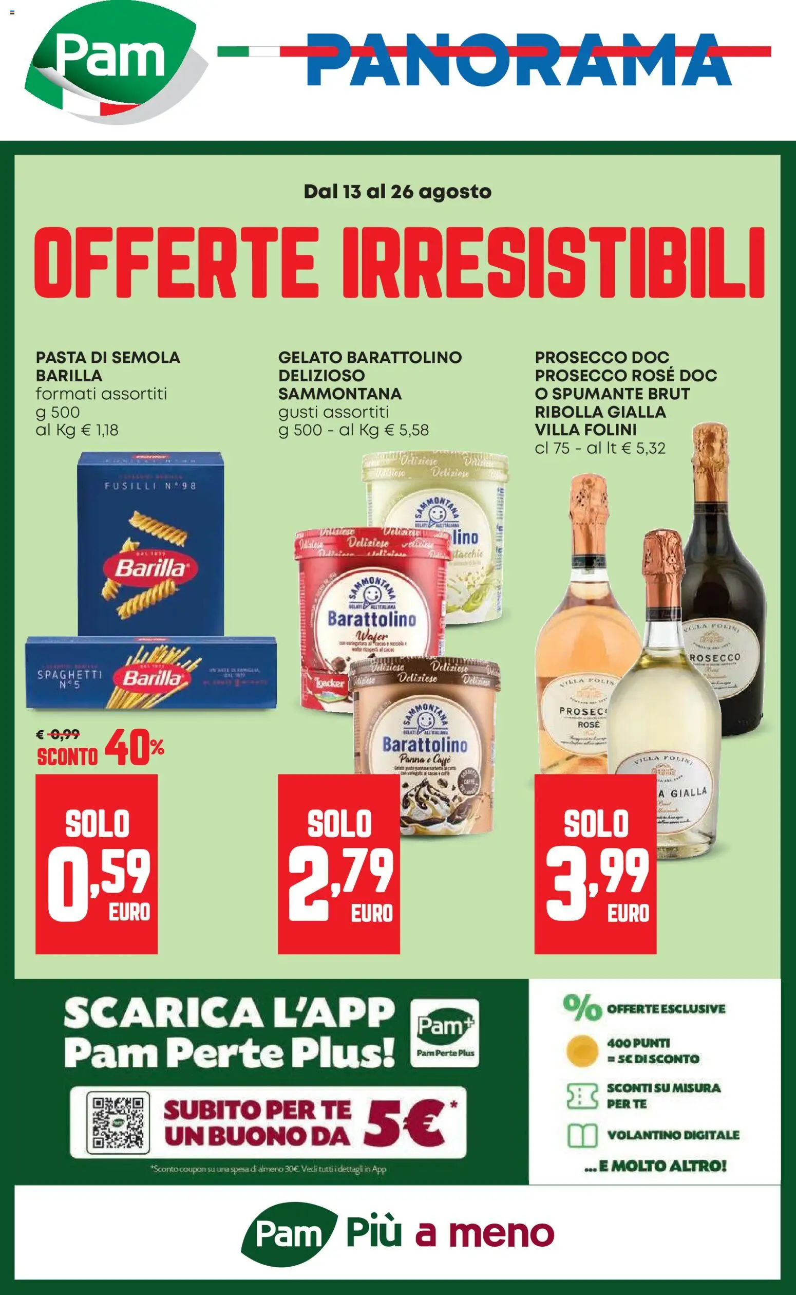 Volantino Panorama del 13/08/2026 | Pagina: 1